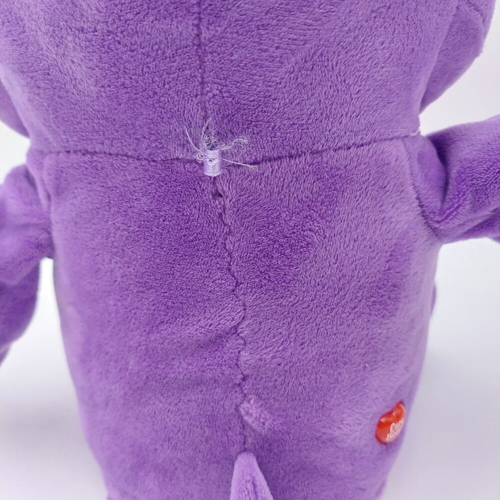 Purple Lollipop Care Bear Talking Battery Operated 14" - Picture 5 of 7